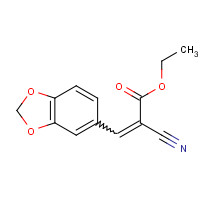 2286-56-8 ETHYL 3-(1,3-BENZODIOXOL-5-YL)-2-CYANOACRYLATE chemical structure