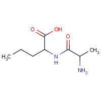 2325-18-0 DL-ALANYL-DL-NORVALINE chemical structure