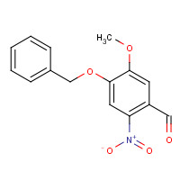 2426-84-8 4-(BENZYLOXY)-5-METHOXY-2-NITROBENZALDEHYDE chemical structure