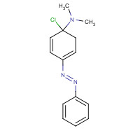 2491-76-1 4'-CHLORO-4-DIMETHYLAMINOAZOBENZENE chemical structure
