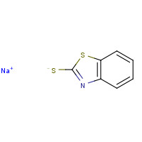 2492-26-4 Sodium mercaptobenzothiazole chemical structure