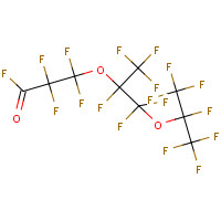 2641-34-1 2,5-BIS(TRIFLUOROMETHYL)-3,6-DIOXAUNDECAFLUORONONANOYL FLUORIDE chemical structure