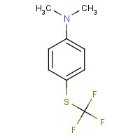 2677-71-6 N,N-DIMETHYL-4-(TRIFLUOROMETHYLTHIO)-ANILINE chemical structure