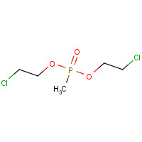 2799-58-8 BIS(2-CHLOROETHYL) METHYLPHOSPHONATE chemical structure