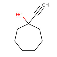 2809-78-1 1-ETHYNYL-1-CYCLOHEPTANOL chemical structure