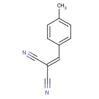 2826-25-7 2-(4-METHYLBENZYLIDENE)-MALONONITRILE chemical structure
