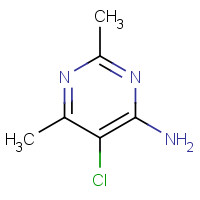 2858-20-0 4-AMINO-5-CHLORO-2,6-DIMETHYLPYRIMIDINE chemical structure