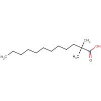 2874-73-9 2,2-DIMETHYLDODECANOIC ACID chemical structure