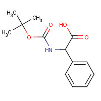 2900-27-8 BOC-D-PHG-OH chemical structure