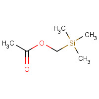 2917-65-9 TRIMETHYLSILYLMETHYL ACETATE chemical structure