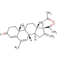 2919-66-6 Melengestrol acetate chemical structure