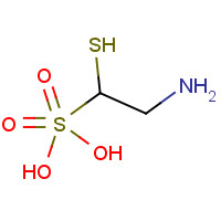 2937-53-3 2-AMINOETHANETHIOLSULFURIC ACID chemical structure