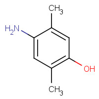 3096-71-7 4-Amino-2,5-dimethylphenol chemical structure