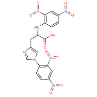 3129-33-7 BIS(2,4-DINITROPHENYL)-L-HISTIDINE chemical structure