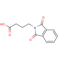 3130-75-4 4-(1,3-DIOXO-1,3-DIHYDRO-2H-ISOINDOL-2-YL)BUTANOIC ACID chemical structure