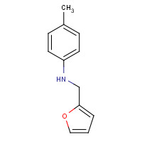 3139-27-3 FURAN-2-YLMETHYL-P-TOLYL-AMINE chemical structure