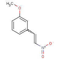3179-09-7 1-Methoxy-3-(2-nitrovinyl)benzene chemical structure