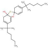 3294-03-9 2,2'-Thiodi(4-tert-octylphenol) chemical structure