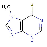 3324-79-6 7-METHYL-6-MERCAPTOPURINE chemical structure