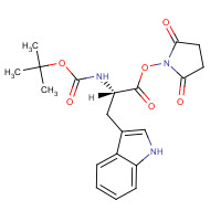 3392-11-8 BOC-TRP-OSU chemical structure
