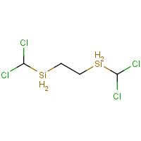 3353-69-3 1,2-BIS(DICHLOROMETHYLSILYL)ETHANE chemical structure