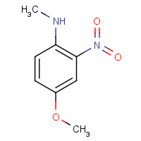 3360-79-0 4-METHOXY-N-METHYL-2-NITROBENZENAMINE chemical structure