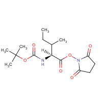 3392-08-3 BOC-ILE-OSU chemical structure
