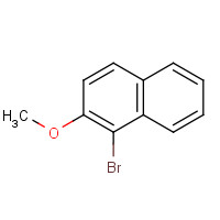 3401-47-6 1-BROMO-2-METHOXYNAPHTHALENE chemical structure