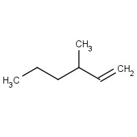 3404-61-3 3-METHYL-1-HEXENE chemical structure