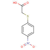 3406-75-5 2-[(4-NITROPHENYL)SULFANYL]ACETIC ACID chemical structure