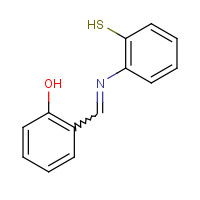 3449-05-6 SALICYLIDENEAMINO-2-THIOPHENOL chemical structure