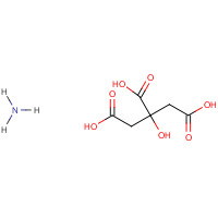 3458-72-8 2-Hydroxy-1,2,3-propanetricarboxylic acid triammonium salt chemical structure