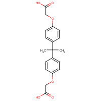 3539-42-2 4,4'-ISOPROPYLIDENEDIPHENOXYACETIC ACID chemical structure
