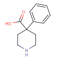 3627-45-0 4-PHENYL-4-PIPERIDINE CARBOXYLIC ACID chemical structure