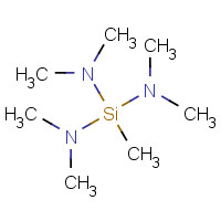3768-57-8 TRIS(DIMETHYLAMINO)METHYLSILANE chemical structure