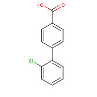 3808-93-3 2'-CHLORO-BIPHENYL-4-CARBOXYLIC ACID chemical structure