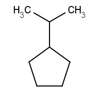 3875-51-2 ISOPROPYLCYCLOPENTANE chemical structure