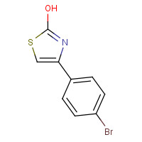 3884-34-2 4-(4-BROMOPHENYL)-2-HYDROXY-THIAZOLE chemical structure