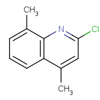 3913-17-5 2-CHLORO-4,8-DIMETHYLQUINOLINE chemical structure