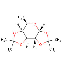 4026-27-1 1,2,3,4-DI-O-ISOPROPYLIDENE-ALPHA-D-FUCOPYRANOSE chemical structure