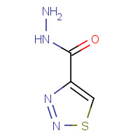 4100-18-9 1,2,3-THIADIAZOLE-4-CARBOHYDRAZIDE chemical structure
