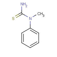 4104-75-0 N-METHYL-N-PHENYLTHIOUREA chemical structure