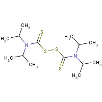 4136-91-8 TETRAISOPROPYLTHIURAM DISULFIDE chemical structure