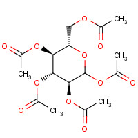 4163-59-1 1,2,3,4,6-PENTA-O-ACETYL-ALPHA-D-GALACTOPYRANOSE chemical structure