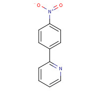 4282-47-7 2-(4-Nitrophenyl)pyridine chemical structure