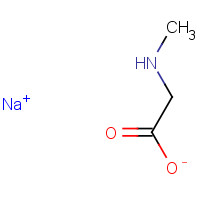 4316-73-8 Sodium sarcosinate chemical structure