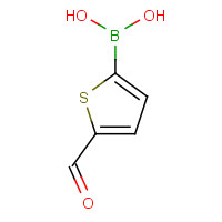 4347-33-5 5-Formyl-2-thiopheneboronic acid chemical structure