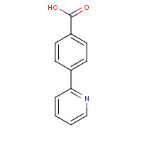 4385-62-0 4-(2-Pyridyl)benzoic acid chemical structure