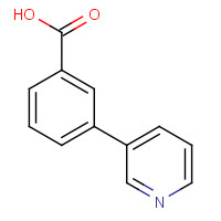 4385-77-7 3-(3-PYRIDINYL)BENZOIC ACID chemical structure