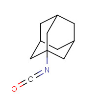 4411-25-0 1-ADAMANTYL ISOCYANATE chemical structure
